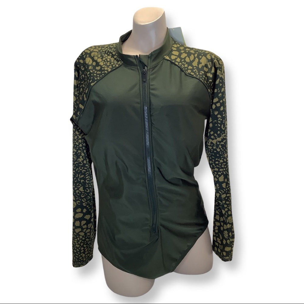 All in Motion One Piece Long Sleeve Swimsuit NWT